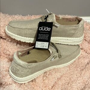 Hey Dude NWT Slip-On Shoes - Light Beige